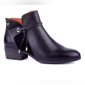 Pikolinos Daroca Black Ankle Boots Bootie